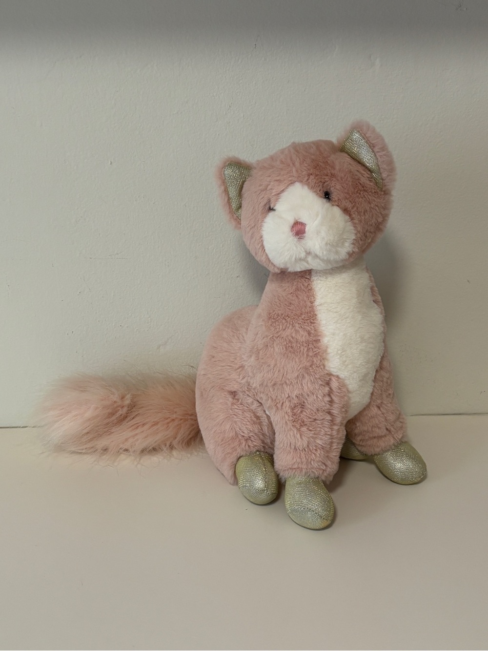 Mon Ami "Callie" Pink Kitty Plush Toy Stuffed Animal